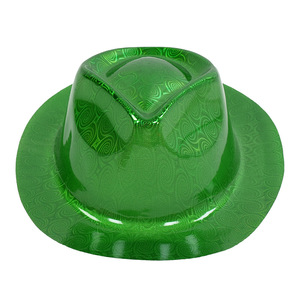 PARTYMENT Sombreros de Plástico Divertidos para Adultos y Niños en Colores Radiales para Fiestas al Aire Libre, Accesorios para Fotos de Vaqueros y Disfraces - Product Image 6