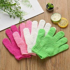 Serviettes de bain exfoliantes durables, brosses de bain givrées pour adultes, gants de bain épaissis à cinq doigts pour le frottage - Product Image 3