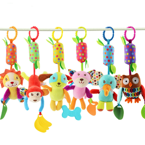 Juguete Colgante de Peluche para Cuna y Asiento de Coche <span class=keywords><strong>Tumama</strong></span> Kids, Sonajero Sensorial Suave para Bebés, Juego de Juguetes para Cochecito - Product Image 4