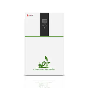 Smart All In One 5000 W Zonne-Energie Generator Generator Draagbare 5kw 5000 W 5kva 220 Volt Off Grid Hybride Zonne-Energie Generator