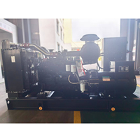 Wassergekühlter Leroy Somer Diesel-Generator mit offenem Rahmen, Einphasen-Wechselstrom, Autostart, 1800 U/min, Vier Schutzfunktionen