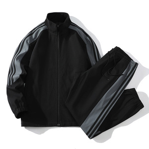 Wholesale High Quality Tracksuit Custom 2 Piece Set Color Blocked Jogger Full <b>Zip</b> <b>up</b> Sport Tracksuit - Product Image 2