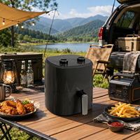 Four à friture intelligent 4L avancé, puissance de friture 100W/250W 12V ou 24V pour le camping, les camions et les voitures