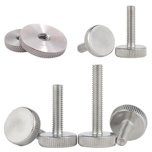 Tùy Chỉnh M3 M4 M6 Thép Không Gỉ 304 316 Đầu Phẳng Có Knurled Ngón Tay Cái Vít ISO Tiêu Chuẩn Hình Bầu Dục Đầu Phong Cách 10Mm Chiều Dài 4Mm Hộp Đồng Bằng - Product Image 1