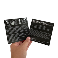 Soins de la peau personnalisés Description du produit Cartes d'impression d'emballage Papier artisanal