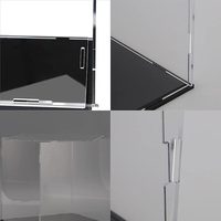 Présentoir pour objets de collection, boîte acrylique transparente, boîtier en verre alternatif pour exposer des figurines d'action, rangement à domicile