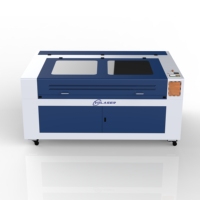 Découpeuse laser CO2 de bureau 1610 avec système de contrôle Ruida, refroidissement par eau, pour cuir, tissu, papier – Prix usine