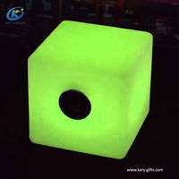 Cubo di luce di Sicurezza Led Sgabello Cubo Con Altoparlante