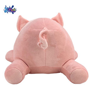Cuscino aderente di peluche appesantito con elefante personalizzato - Product Image 6