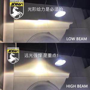 Lenti Proiettore Bi-Xenon Sanvi 3.0 Pollici, <span class=keywords><strong>Fari</strong></span> <span class=keywords><strong>HELLA</strong></span> 3R G5 H7 Alogeni, Lenti Proiettore Auto HID, Sostituzione <span class=keywords><strong>Fari</strong></span> LED - Product Image 3