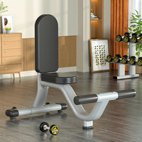 Chaise d'entraînement professionnelle pliable à angle droit pour les épaules, avec support de poussée commercial à trois positions, pour haltères de fitness