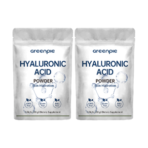 กรีนพาย วิตามินเกรดอาหารโมเลกุล สำหรับผิวขาว ผงกรดไฮยาลูโรนิก ขายส่งจำนวนมาก - Product Image 2