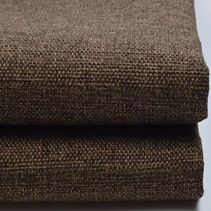 Venta al por mayor opaco 100% poliéster ancho imitación Lino tela opaca <span class=keywords><strong>para</strong></span> cortina - Product Image 3