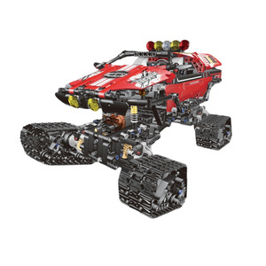 Yuxing Model King 18010 Véhicule tout-terrain électrique télécommandé, blocs de construction, plus de 800 pièces, pour garçons de 8 à 13 ans - Product Image 2
