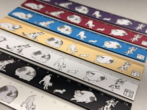 Règle graduée imprimée à motif chat pour le travail de précision, haute densité, 150 mm, en vrac - Product Image 2