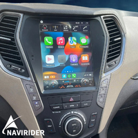 Radio de coche con pantalla Android 13 para Hyundai Santa Fe IX45 2013 - 2017 navegación GPS reproductor Multimedia estéreo inalámbrico Carplay Auto