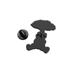 Designer Halloween Geistermädchen Emaille-Brosche Blaues Haar Clown Gitarren-Junge Horror Schwarze Katze Metall-Abzeichen Punk-Anstecknadeln - Product Image 5