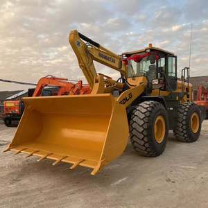 La Chine a fabriqué la chargeuse sur pneus SDLG d'occasion SDLG 958 chargeur SDLG LG958L LG958F avec moteur cat C6121 utilisé LG958 roue avant - Product Image 1