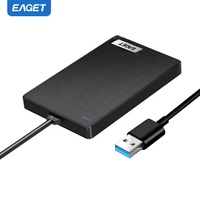 EAGET CG10-2 500GB 2.5 Inch Hard Disk Drive Portabel Desktop dengan Kabel Data Hard Disk Eksternal 5Gbps SATA