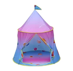 רוח עמק ילדי נסיכת אוהל טירה נייד מקורה חיצוני אוהל אוהל לילדים