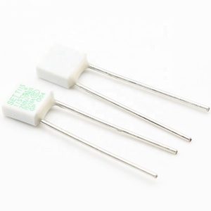 Thiết lập S và t loạt vuông nhiệt Cutoff cầu chì 10A 16A 250V AC 102C 136c cho động cơ quạt điện với thiếc mạ dây đồng - Product Image 2