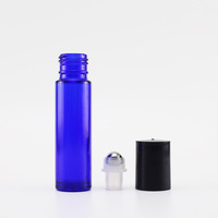 Bouteille à bille en verre pour huiles essentielles, 5ml, 10ml, 15ml, mini flacon roll-on en verre avec bouchon à vis – Vente chaude