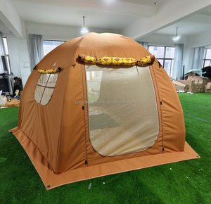 Carpa de <span class=keywords><strong>Camping</strong></span> Inflable Impermeable para Exteriores, de Poliéster y Algodón, Fácil de Usar, con Gran Espacio Familiar, Tamaño Personalizado, Precio Bajo - Product Image 2