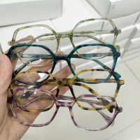 Monture de lunettes en acétate de forme œil de chat, design tendance et élégant, lot mixte aléatoire, stock de haute qualité