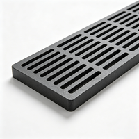 Couverture de caniveau en HDPE résistant à la corrosion, haute résistance, capacité de charge élevée, anti-âge, résistant aux UV