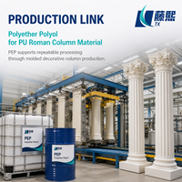 Polyol polyéther PEP en provenance directe d'usine, matière première pour colonnes romaines décoratives en PU