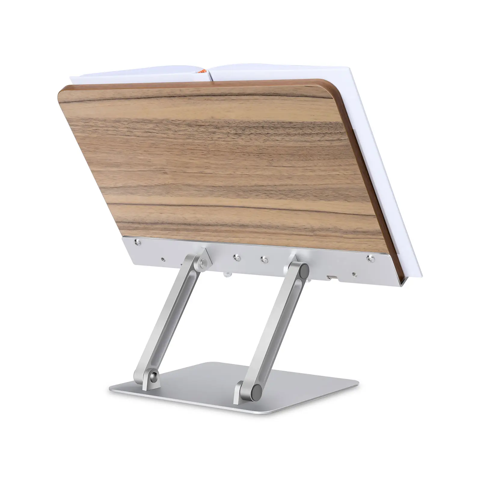 Upergo Ergonomic Adjustable Multifunctional Reading Bracket Stand Book Holder Foldable Acrylic Portable Transparent Laptop Stand