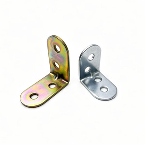Supports d'angle en fer épaissi en forme de L, coins arrondis, angle droit à 90 degrés, quincaillerie de mobilier moderne de style japonais-scandinave - Product Image 1