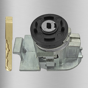 Land Rover Freelander 2 Cylindrical <b>Lock</b> Cylinder LH202M2 Left Door <b>Lock</b> Replacement Part With 1 <b>Key</b> Light Grey - Product Image 4