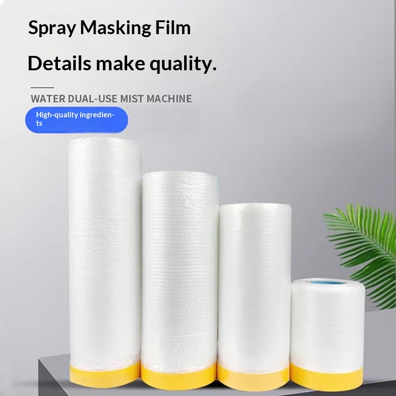 Transparent PE Dustproof Customizable Protective Film Household Furniture Cover Anti Paint Shielding Car Spraying Decoration
