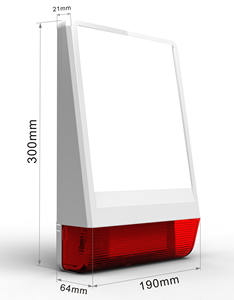 Wasserdichte Sirenen alarmsysteme für den Außenbereich Wifi Tuya Home Security Smart Alarmsystem Tuya App Control Smart - Product Image 3