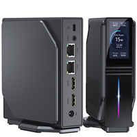 Mini PC N95 S1, ordinateur de bureau, double bande WIFI, double sortie 4K HD, Windows 11, logo personnalisé, petite station de travail pour les entreprises