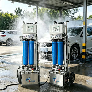 Machine mobile extérieure 500L/H avec pompe et panneaux solaires PLC pour le traitement de l'eau par osmose inverse pour fenêtres - Product Image 3