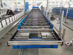 Tr4 <span class=keywords><strong>Aluzinc</strong></span> Trapezoid Roofing Sheet Máquina formadora de rollos Venta caliente en Perú - Product Image 2