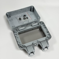 Boîtier de protection pour interrupteur et prise 146*86mm, PC/ABS, étanche IP66 pour extérieur, 380V, installation facile, fixation par vis, série murale