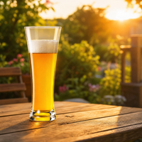 Kalın Duvarlı Soğuğa Dayanıklı Pilsner Bira Bardağı Ev Partileri ve Arkadaş Buluşmaları İçin Uygundur