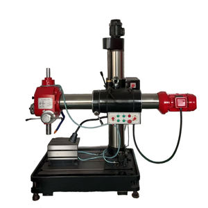 آلة حفر شعاعية صغيرة جديدة متعددة الاستخدامات طراز Z3732 مع تغذية يدوية ودوران محور دوران 360 درجة ومحرك تروس ومضخة ومحمل وصندوق تروس - Product Image 1