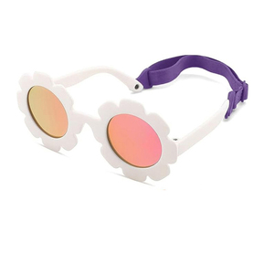 Lunettes de Soleil Polarisées en Forme de Fleur <span class=keywords><strong>pour</strong></span> Enfant de 0 à 24 Mois Unisexe - Product Image 6
