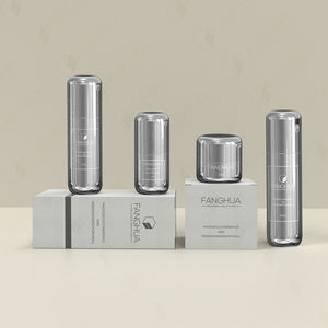 مجموعة تغليف مستحضرات تجميل فاخرة ملونة شفافة على طراز أمريكا مع غطاء بلاستيكي حلزوني دائري - Product Image 4