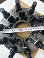 Entretoises de roue arrière doubles Weiya 1 pouce 8x165.1 à 10x285.75 pour Chevy GMC