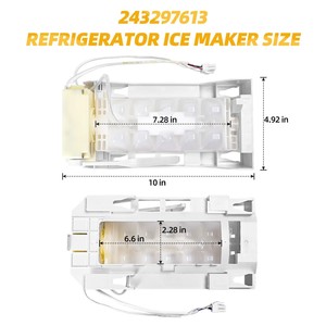 Máquina de Hielo de 5.3L con Carcasa de Plástico, Accesorio para el Hogar, Modelo 243297609 - Product Image 3