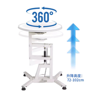 Table de toilettage professionnelle pour chiens avec éclairage LED