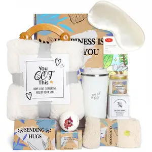 Get Well Soon Gifts for Women, Care Package Self Care Gifts for Women After Surgery Basket Thinking of you Gifts for Mom