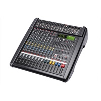 Console de mixage audio professionnelle CMS800-DS3, Bluetooth, 8 canaux avec 2 écrans pour diffusion en direct, spectacle sur scène