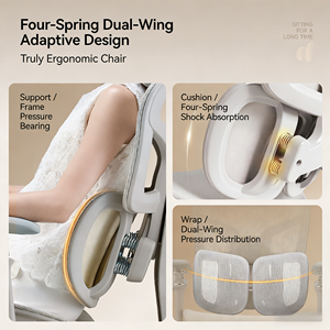 Ghế văn phòng hiện đại lưng cao lưới thoáng khí, có hỗ trợ thắt lưng điều chỉnh được, độ cao có thể điều chỉnh, tay vịn xoay 6D, thích hợp cho phòng khách - Product Image 5