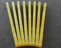Rouleau de laine de verre carrée en gros, matériau d'isolation thermique écologique et ignifuge de qualité supérieure pour murs et toitures
